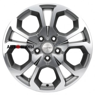 Khomen Wheels V-Spoke 711 (17_Arkana/Kaptur) 6.5*17 5*114.3 ET50 66.1 gray-fp
