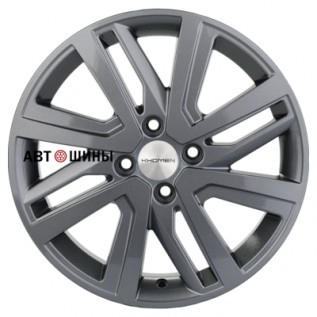 Khomen Wheels V-Spoke 609 (16_Vesta/Largus) 6*16 4*100 ET50 60.1 gray