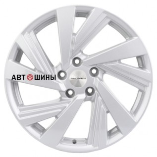 Khomen Wheels V-Spoke 801 (18_Murano) 7.5*18 5*114.3 ET50 66.1 f-silver